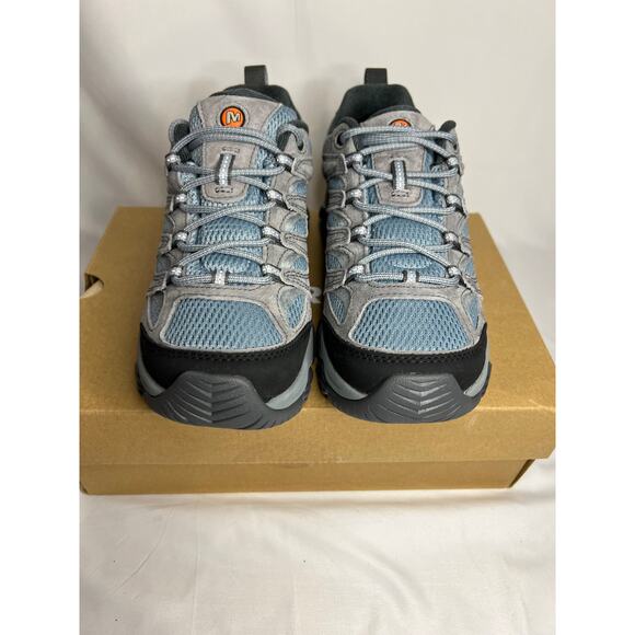 Merrell Women's Low-Cut Moab 3 WP Trail Hiking Shoes J036332 Granite Women's 7 - Picture 6 of 9